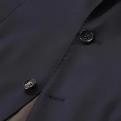 windsor. Sakko aus Wolle schwarz Anzugjacke