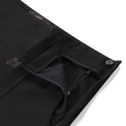 windsor. Slim-Fit Hose aus Viskose-Mix schwarz