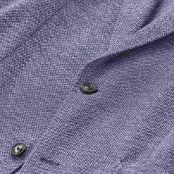 windsor. Slim-Fit Sakko Giro mit Leinen Blau Anzugjacke