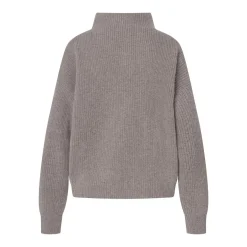 windsor. Strickpullover aus Wolle & Kaschmir grau Pullover