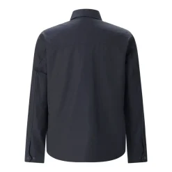 Woolrich Hemdjacke aus Baumwolle blau Hemdjacke