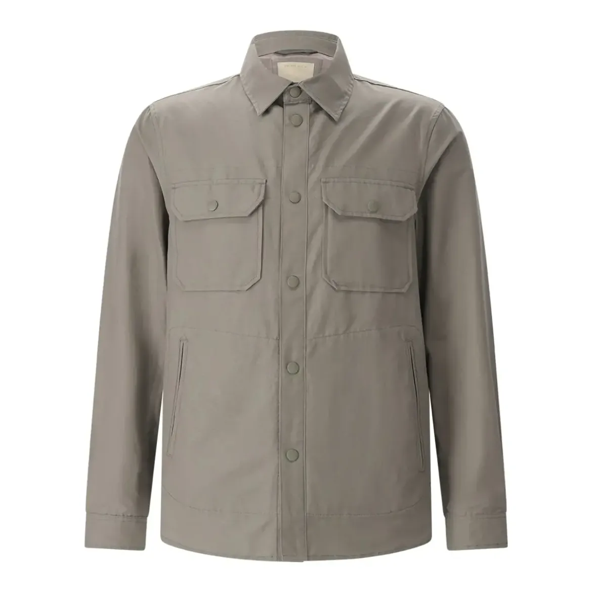 Woolrich Hemdjacke aus Baumwolle blau Hemdjacke